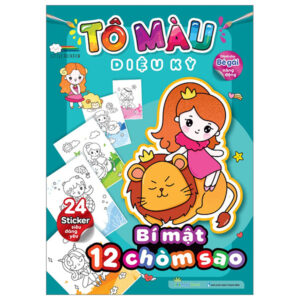 Sách Tô Màu Diệu Kỳ - Bí Mật 12 Chòm Sao PDF