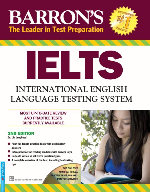 Sách Barron's IELTS International English+2CD PDF