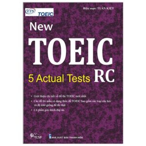 Sách New Toeic - 5 Actual Tests - RC PDF